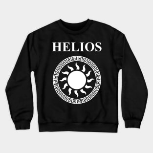 Helios Ancient Greek God of the Sun Symbol Crewneck Sweatshirt